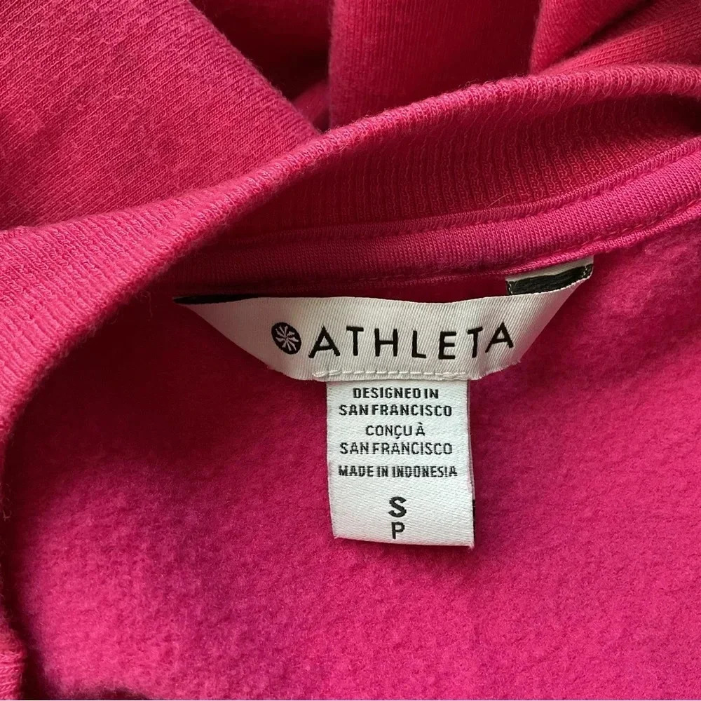 Athleta Solitude Crew Neck Sweatshirt Size Small - Picture 6 of 7